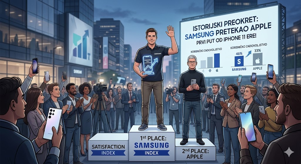 Samsung preuzeo vrh, Apple više nije broj jeda