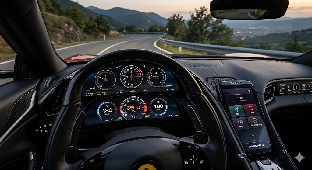 Ferrari Luce će koristiti ekrane OLED Samsungove