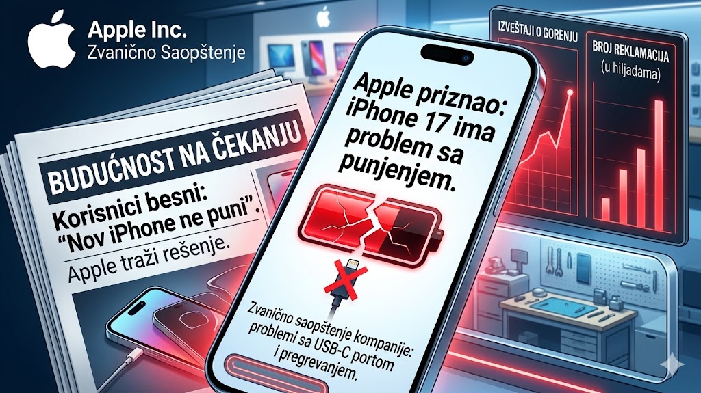 iPhone 17 ima problem sa punjenjem