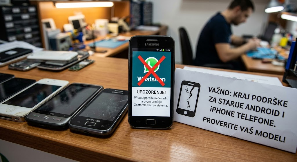 WhatsApp prestaje sa podrškom za starije Android i iPhone uređaje
